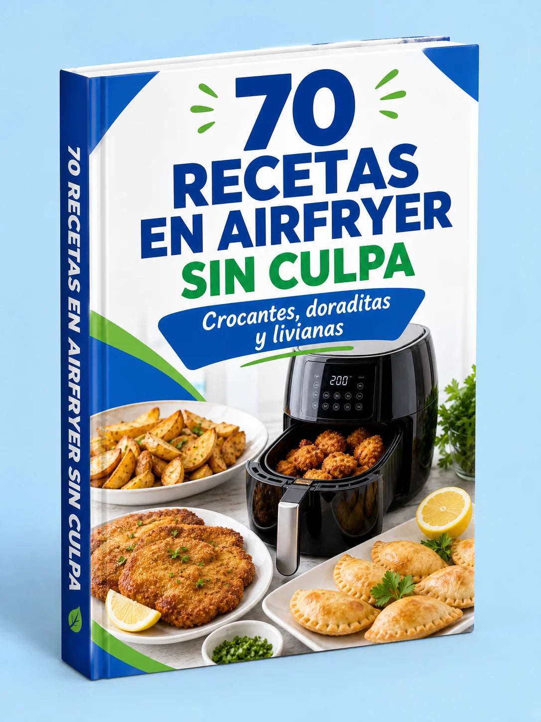 🍟 70 Recetas en Airfryer Sin Culpa